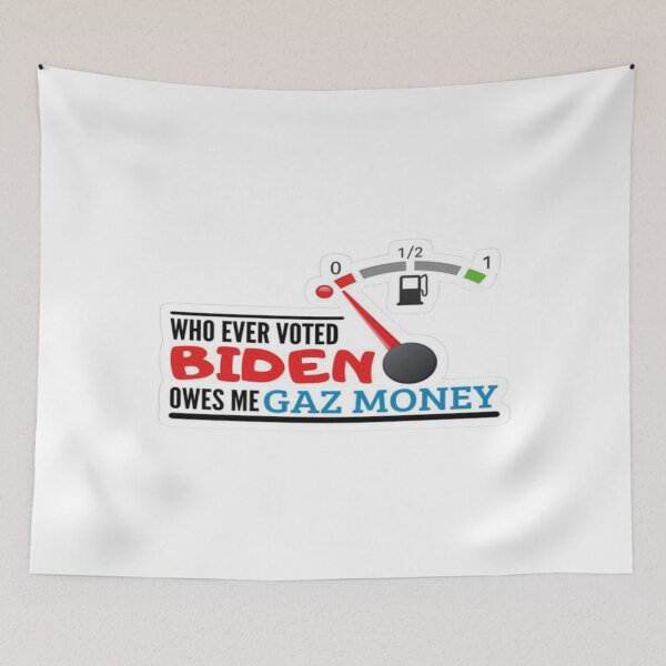 Item preview,  whoever voted biden owes me gas money, designed and sold by truewear1.