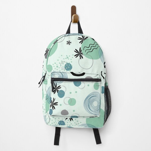 Item preview, Retro Geometric Pattern (green) designed and sold by Dorina Larsdotter.