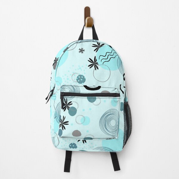 Item preview, Retro Geometric Pattern (blue) designed and sold by Dorina Larsdotter.