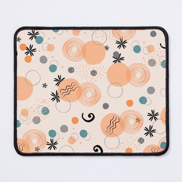 Item preview, Retro Geometric Pattern (orange) designed and sold by Dorina Larsdotter.