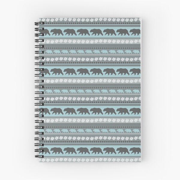 Item preview, Bear Gray Pattern designed and sold by Luna Doodle Design.