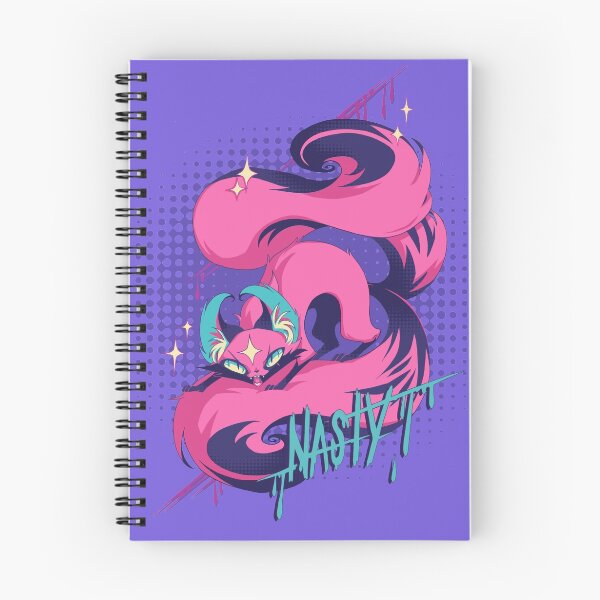Item preview, Nasty Cat (versión de texto) designed and sold by devilsbakery.