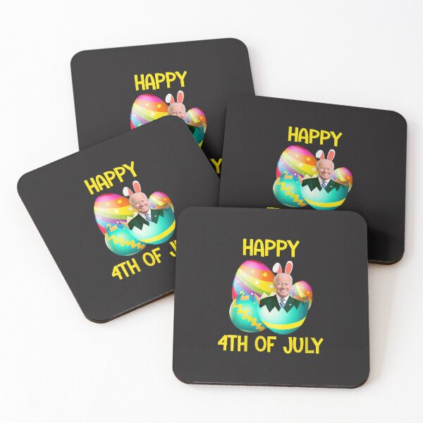 Item preview, Womens Funny Joe Biden Happy 4th Of July Smile Easter Biden Bunny V-Neck designed and sold by marla8ruby.