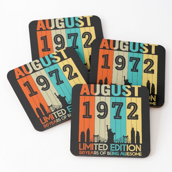 Item preview, August 1972 Limited Edition 50 Years Of Being Awesome designed and sold by AraJordeStore.