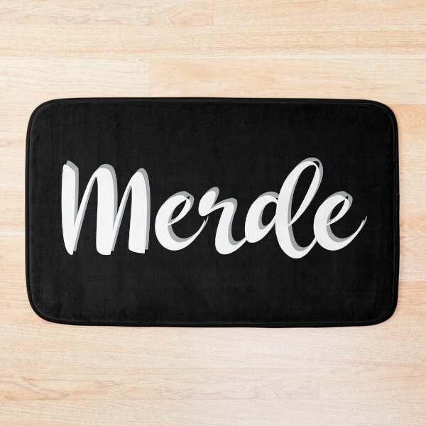 Item preview, Merde - Funny French - Pardon My French designed and sold by TravelScientist.