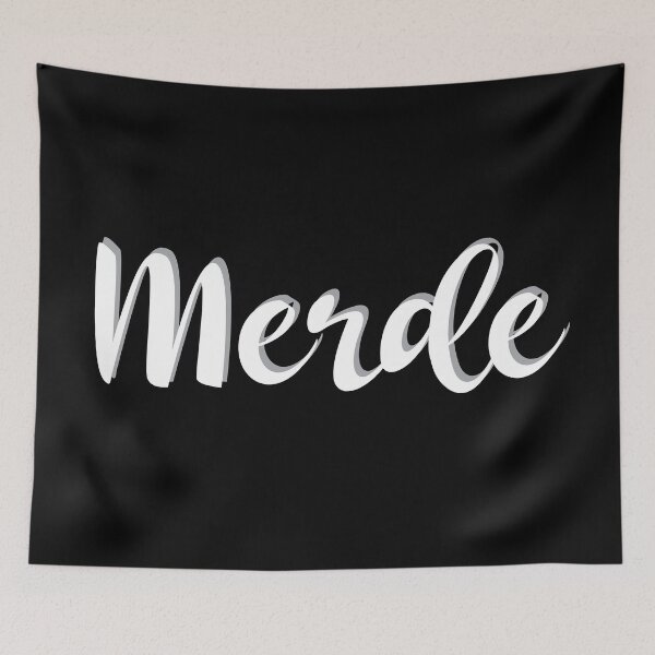 Item preview, Merde - Funny French - Pardon My French designed and sold by TravelScientist.