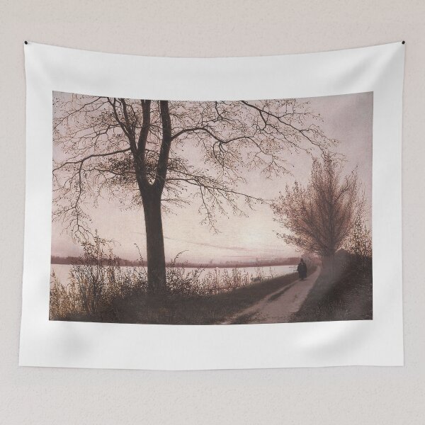 Item preview,  Autumn Morning on Lake Sortedam - Christen Købke designed and sold by Vintage Designs +.