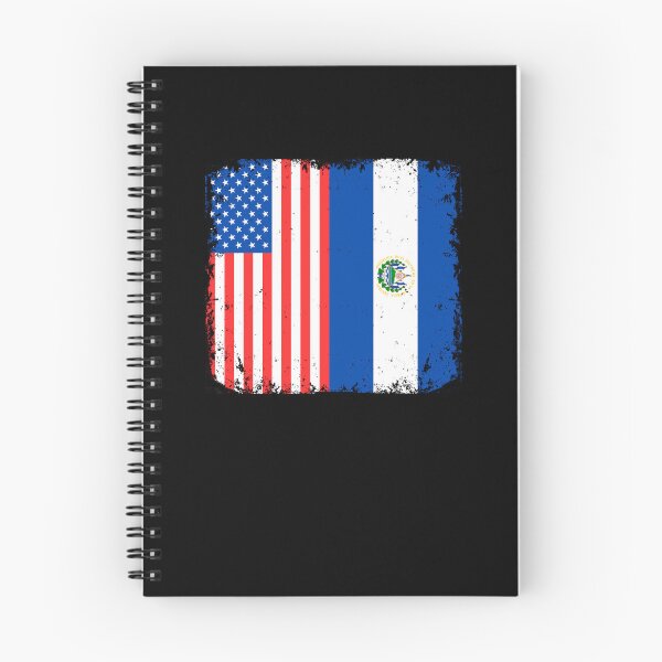 Item preview, American Salvadorian Flag For Salvadoran Roots Salvadoreños designed and sold by Nessshirts.
