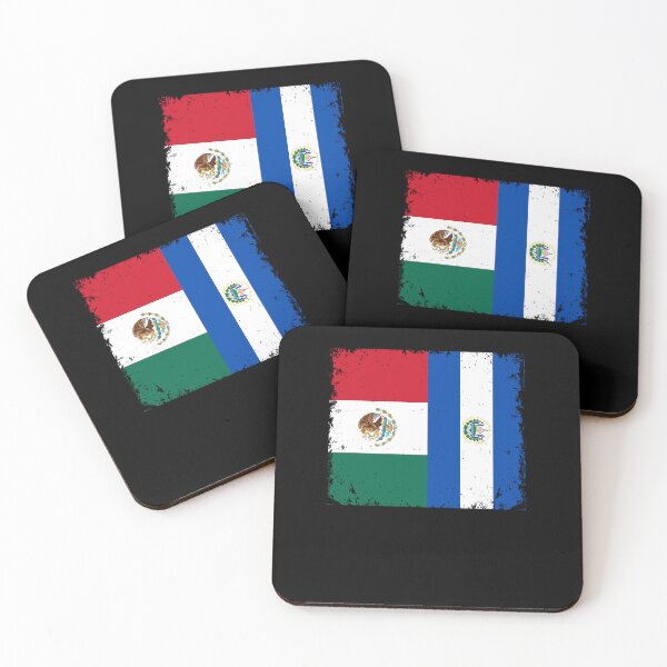 Item preview, Mexican Salvadorian Flag For Salvadoreños El Salvador Lover designed and sold by Nessshirts.