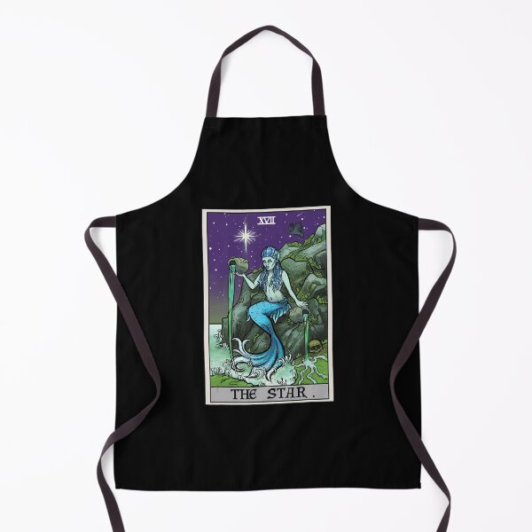 Item preview, The Star Mermaid Cauldrons XVII Tarot Card designed and sold by Afton Mann.