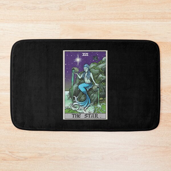 Item preview, The Star Mermaid Cauldrons XVII Tarot Card designed and sold by Afton Mann.