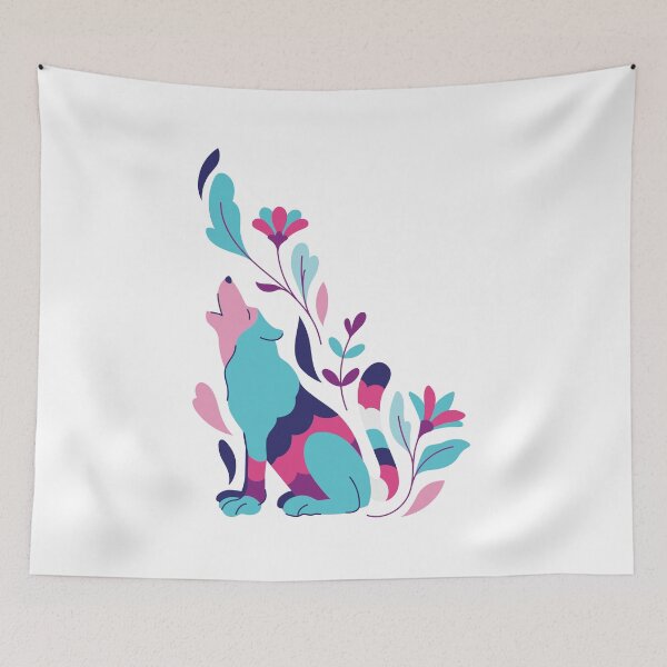 Item preview, Flor de lobo designed and sold by Vaglestyle.