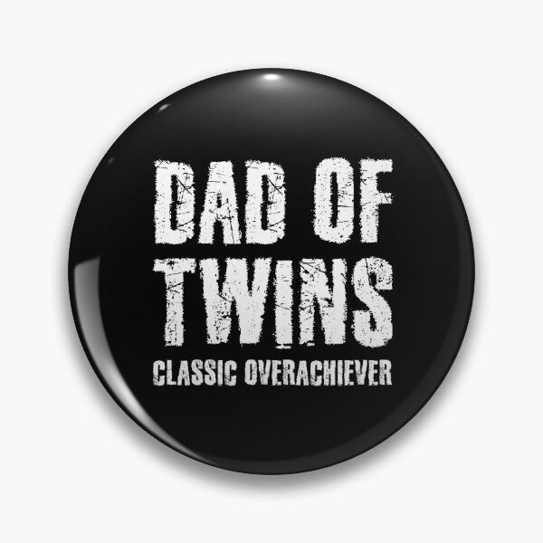 Item preview,  Dad Of Twins Classic Overachiever -  Fathers Day 2022 designed and sold by uranus1store.