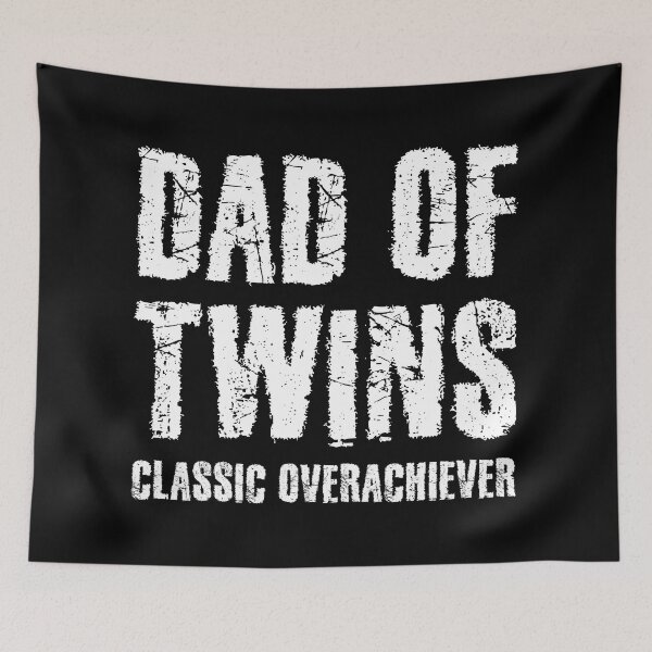 Item preview,  Dad Of Twins Classic Overachiever -  Fathers Day 2022 designed and sold by uranus1store.