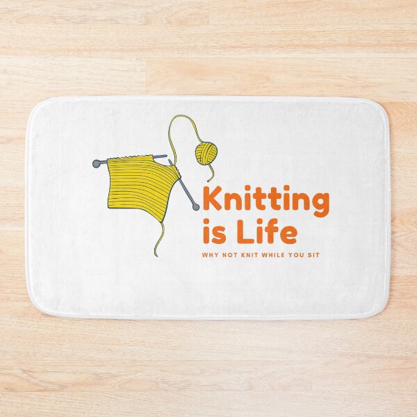 Item preview, Knitting is Life designed and sold by SAVV-Y.