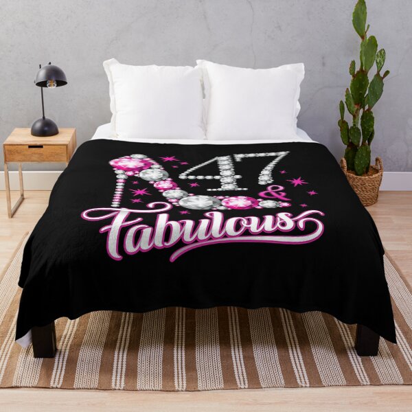 Item preview, 47th Birthday. 47 & Fabulous lady’s designed and sold by iclipart.
