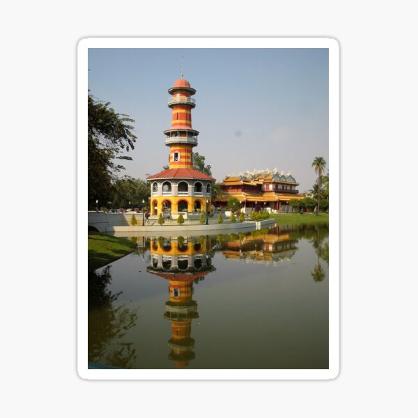 Bang Pa-In Royal Palace, Ayutthaya, Thailand Sticker