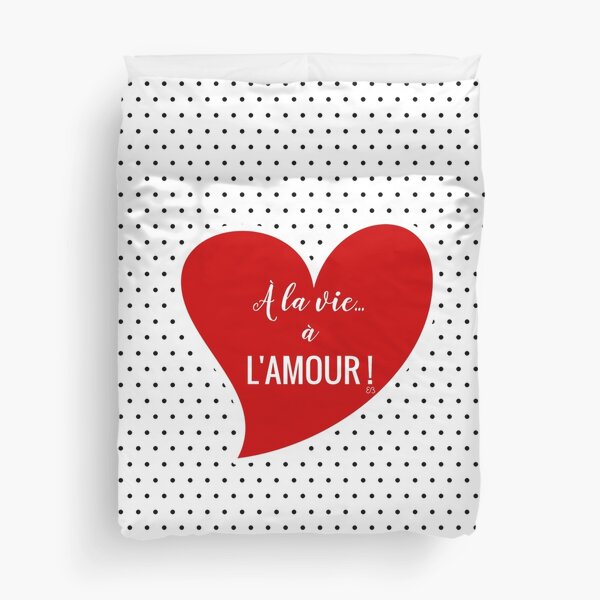Des mots en partage (16) Housse de couette