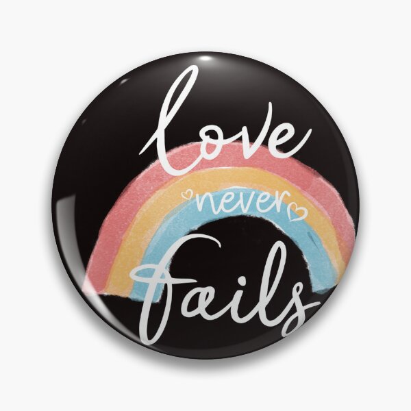 Item preview, Love never fails designed and sold by RebeccaRe.