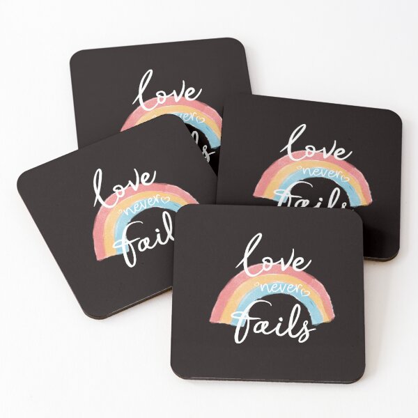 Item preview, Love never fails designed and sold by RebeccaRe.