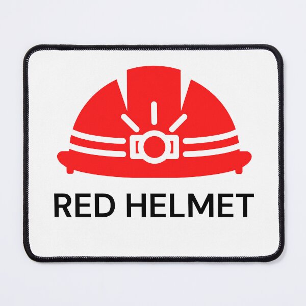 Item preview, Red Helmet for Safety Officer designed and sold by safelsdotcom.