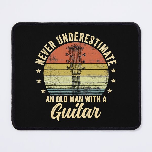 Item preview, Never Underestimate An Old Man With A Guitar Player designed and sold by douglasgary019.