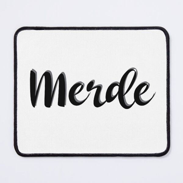Item preview, Merde - Funny French - Pardon My French designed and sold by TravelScientist.