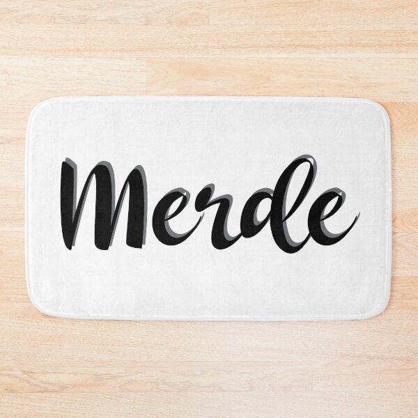 Item preview, Merde - Funny French - Pardon My French designed and sold by TravelScientist.