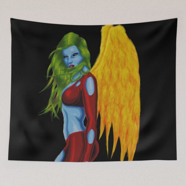 Item preview, Blue skin angel designed and sold by robsonroper.