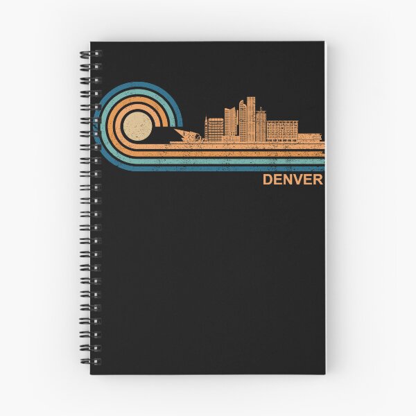 Artikelvorschau, Denver Skyline Retro Denver Fan Colorado Skyline Denver Gear entworfen und verkauft von DynamicDesign.