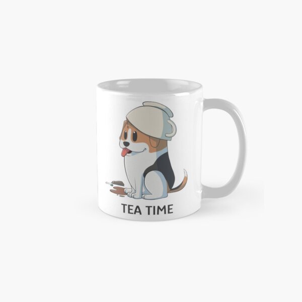 Item preview, Tea time with a fox terrier designed and sold by AniBeanz.