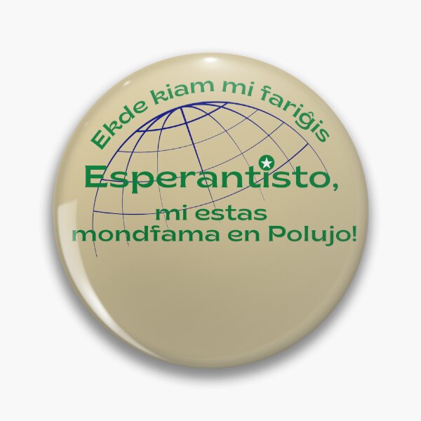 Item preview, Ekde kiam mi fariĝis Esperantiso, mi estas mondfama en Polujo! (Hela) designed and sold by Zebastjan Johanzen.