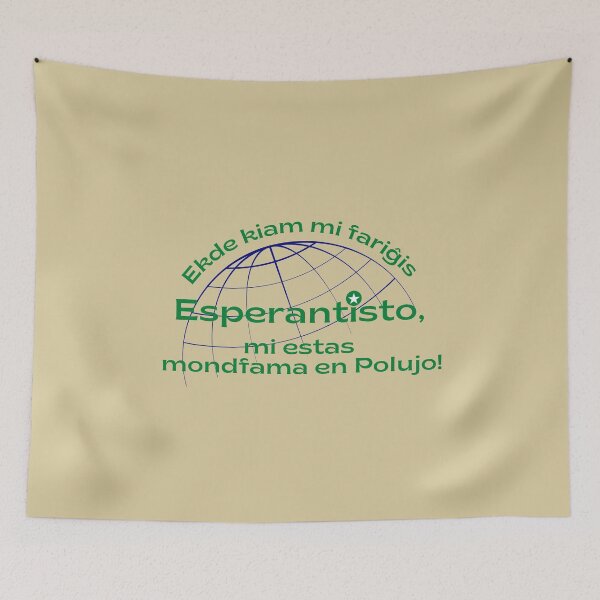 Item preview, Ekde kiam mi fariĝis Esperantiso, mi estas mondfama en Polujo! (Hela) designed and sold by Zebastjan Johanzen.