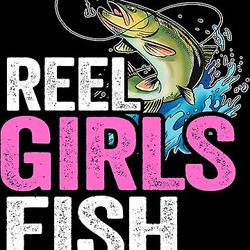 Reel Girls Fish Fisherwoman Fishing Stuff Fishing Design Tank Top