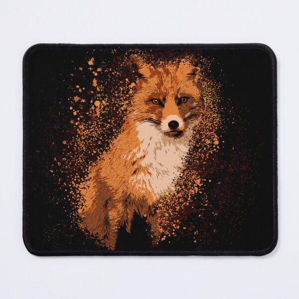 Item preview, Wilderness Fox - Wild Fox - Illustrated Fox - Painted Fox - Graphical designed and sold by therocketman.