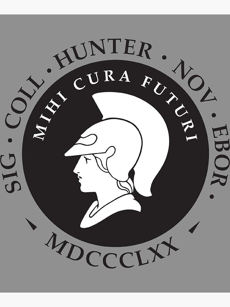 Póster «Logotipos de Hunter College University» de vivistore Redbubble