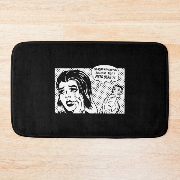 Item preview, Why Can't My Boyfriend Ride A Fixed Gear Essential T-Shirt designed and sold by lambstout2.