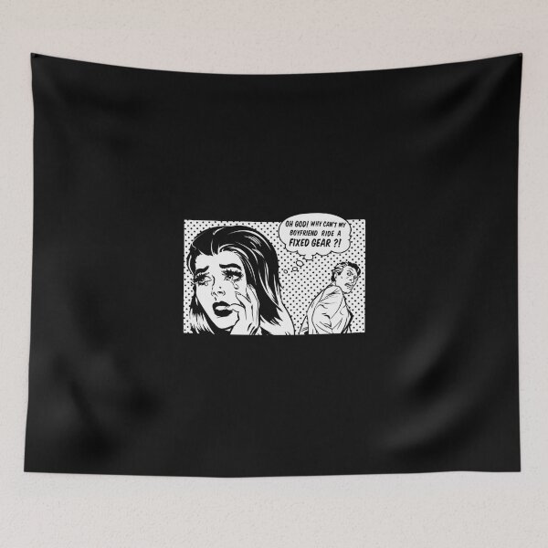 Item preview, Why Can't My Boyfriend Ride A Fixed Gear Essential T-Shirt designed and sold by lambstout2.