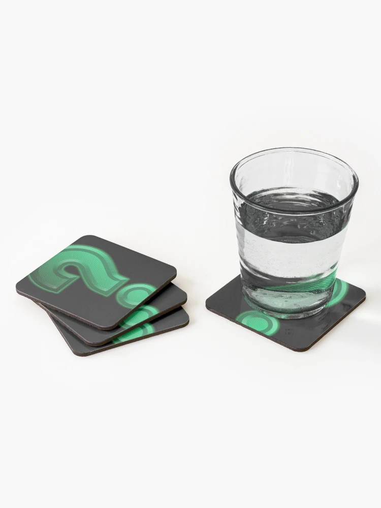 Thumbnail 2 of 5, Coasters (Set of 4), Riddler designed and sold by KalElsDesigns.