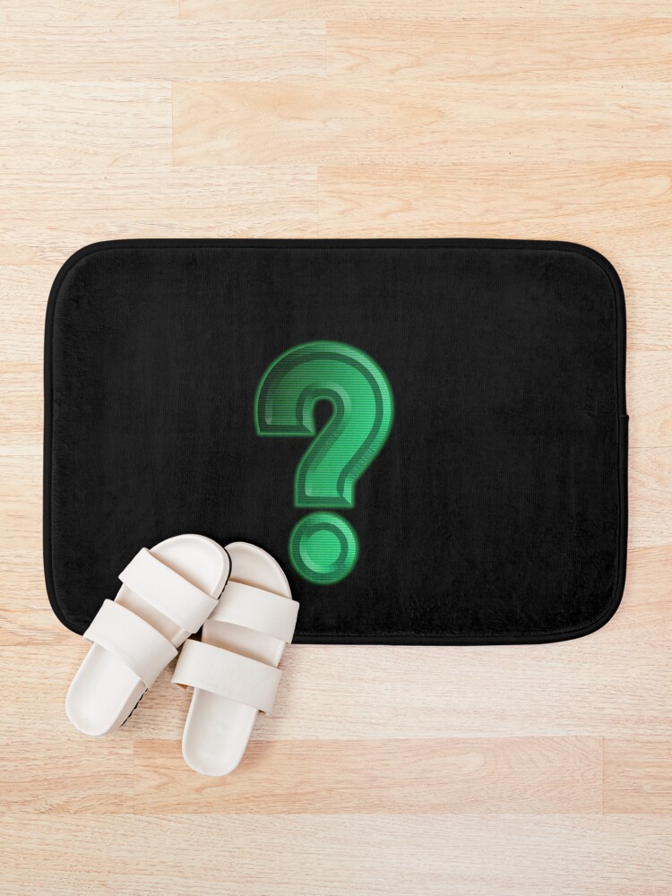 Thumbnail 1 of 6, Bath Mat, Riddler designed and sold by KalEl7.