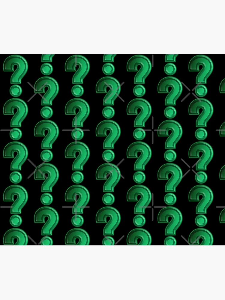 Thumbnail 6 of 6, Throw Blanket, Riddler designed and sold by KalElsDesigns.