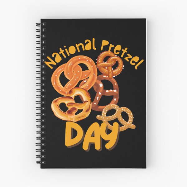Item preview, National Pretzel Day Colorful Whimsical Design designed and sold by EarthArtDesigns.