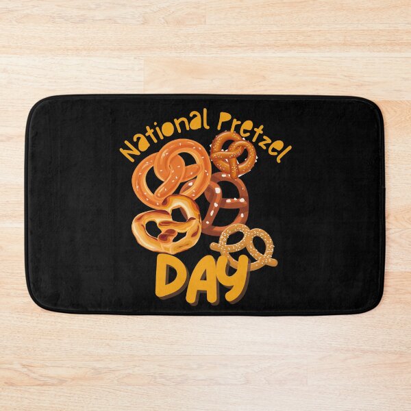 Item preview, National Pretzel Day Colorful Whimsical Design designed and sold by EarthArtDesigns.