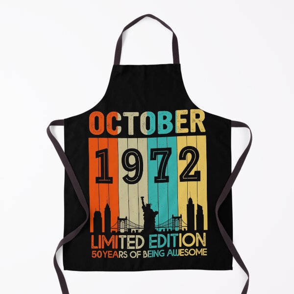 Item preview, October 1972 Limited Edition 50 Years Of Being Awesome designed and sold by AraJordeStore.