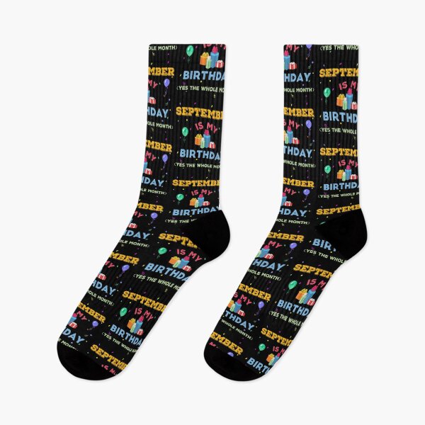 Item preview, September is my birthday yes the whole month, birthday outfit, family birthday, bday idea, birthday humor, September birthday quotes designed and sold by SGS-.