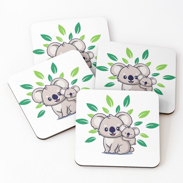 Item preview, Koala in nature with a cub designed and sold by MaxMan2021.