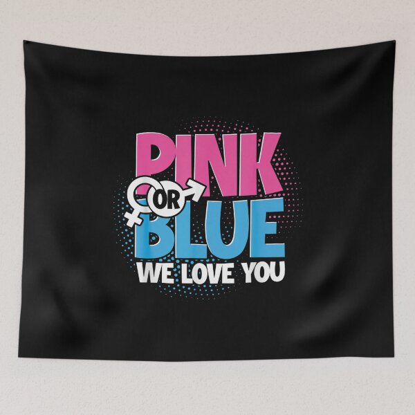 Item preview, Expecting Parents Pink Or Blue We Love You Gender Reveal designed and sold by zacben.