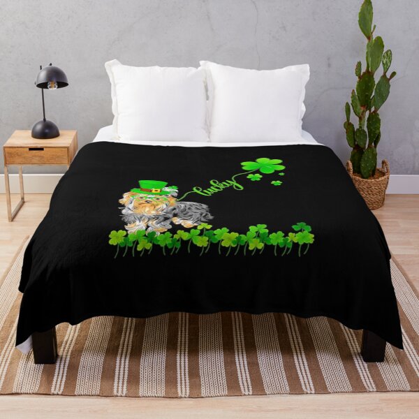 Item preview, Leprechaun Yorkshire Terrier Dog Patricks Day designed and sold by juansherold.
