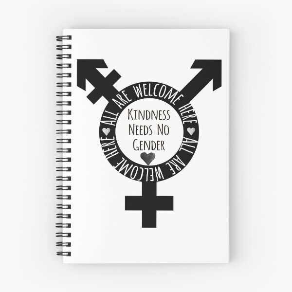 Item preview, Kindness Needs No Gender All Are Welcome Here designed and sold by SurlyAmy.