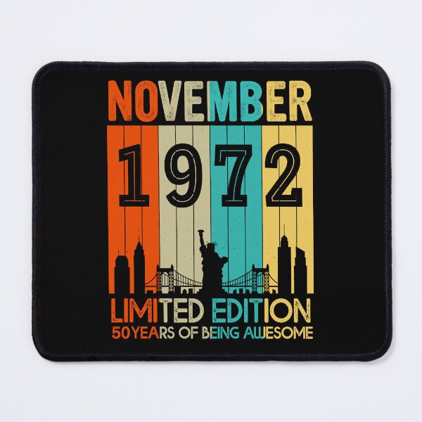 Item preview, November 1972 Limited Edition 50 Years Of Being Awesome designed and sold by AraJordeStore.